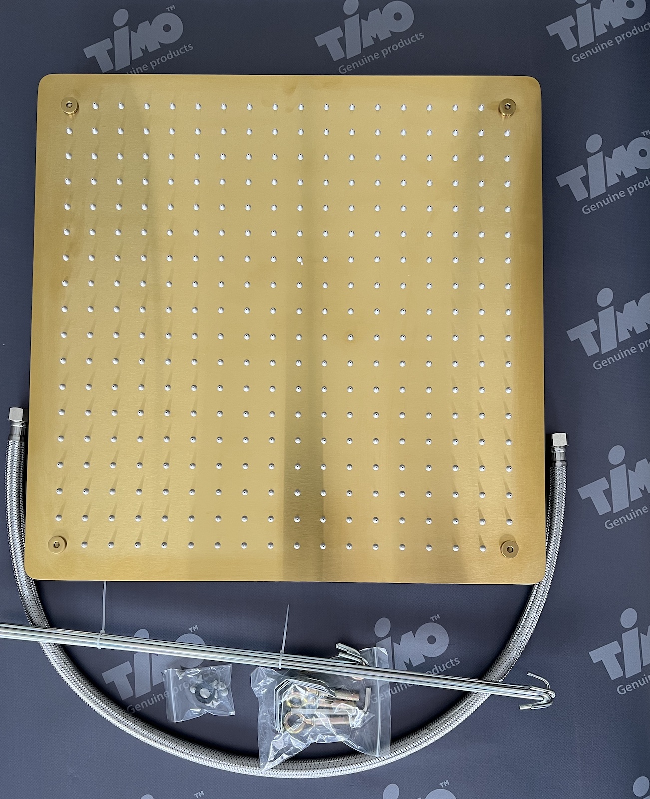 Душевая система встроенная с термостатом Timo Petruma SX-5019/17SM золото матовое, фото 2